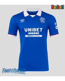 Rangers Tricou Fotbal Replică 2025-26 Barbati Acasa